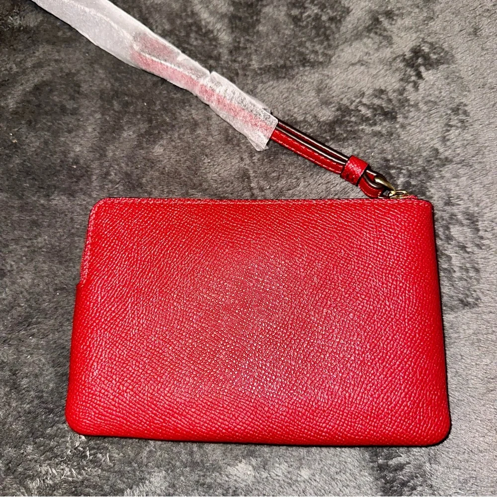 NWOT COACH Leather Wristlet - Price Firm